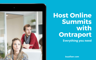 Hosting an Online Summit with Ontraport